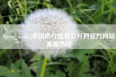 中国执行信息公开网官方网站客服热线