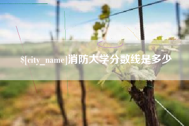 消防大学分数线是多少