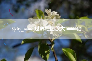 世界地图放大100000倍