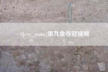 第九金夺冠视频
