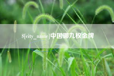 中国哪九枚金牌