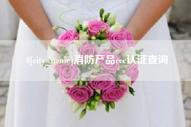 消防产品ccc认证查询